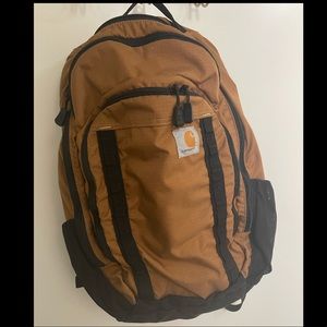 Brown carhartt backpack